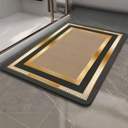 Anti slip, bath door mats for home MAT 450 gsm, bath mat 40x60-picture-39