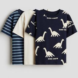 H&M 3-Pack Cotton T-Shirts-picture-36