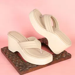 Commander Shoes Women Open Toe Wedge Heeled Sandals-48