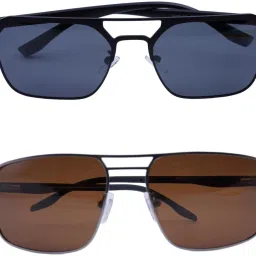 UV Protection Aviator Sunglasses (Free Size)-image-24