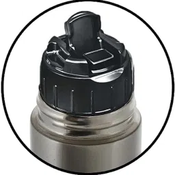 fclues store Push Button Flip Lid Cap for Thermosteel Vacuum Flask 1000 ml Bottle (ONLY LID) 1000 ml Flask image 2