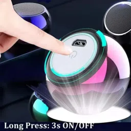 FITRIC M3 (PORTABLE BLUETOOTH MINI SPEAKER) Dynamic Metal Sound With High Bass with Google, Alexa & Siri Assistant Smart Speaker image 4