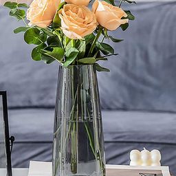 TIED RIBBONS Black Glass Flower Vase-36