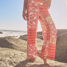 NEXT Women Floral Printed Wide Leg Trousers-image-50