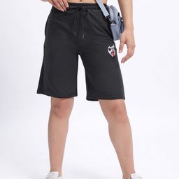glitchez Women Hello Mickey Disney Mickey Mouse Printed Shorts-image-31