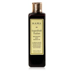 KAMA AYURVEDA Sugandhadi Thailam Rejuvenating Body Massage Oil - 200 ml-46