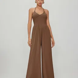 StyleCast Halter Neck Basic Jumpsuit-image-55