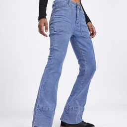 glitchez Women Denim Daze Slim Flared Fit Stretchable Jeans-image-45