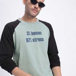 glitchez Mood Ring Threads Printed Regular Fit T-shirt-image-27