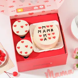 Mother's Day Cake And Cupcake Combo-image-39