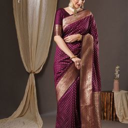 Moda Rapido Woven Design Banarasi Saree-46