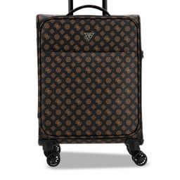 GUESS Printed Hard Sided Trolley Suitcase-image-43