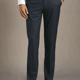 Louis Philippe Men Mid-Rise Slim Fit Formal Trousers-picture-17