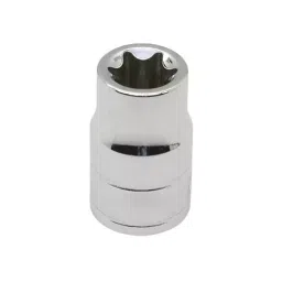 ARO Chrome Vanadium Steel Chrome Plated Mirror Finish Square 12.7 mm (1/2 Inch) Drive E-Socket E16-16