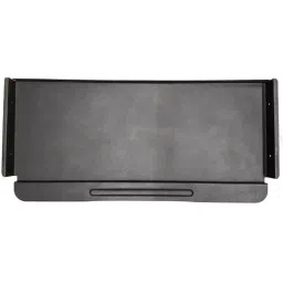 GENERIC Keyboard Channel Tray Standard ‎Metal & Zinc Black for Computer Desk Table without Mouse Tray-1