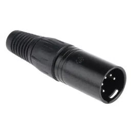 RS PRO Cable Mount XLR Connector Male 250 V AC 5 Way Silver Plating, 457914-picture-12
