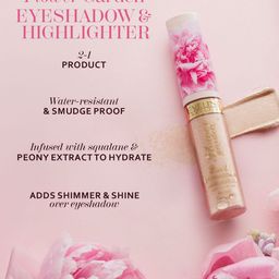 Eveline Cosmetics Flower Garden 2 in 1 Eyeshadow & Highlighter - 6.5 mlPeony Extract - image 4