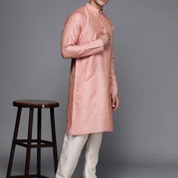 Inddus Men Mandarin Collar Kurta-picture-36