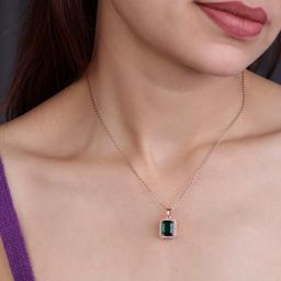 JKL Jewelry Rose Gold-Plated Stainless Steel Necklace-58