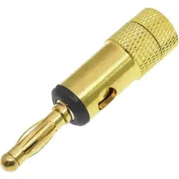 RS PRO 4 mm Black Male Banana Plug 30V 24A, 2080280 (2 Pcs)-image-86