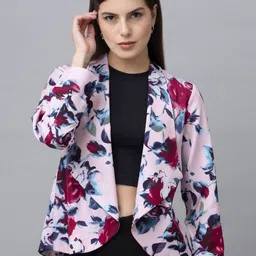 PURYS WORKSPACE Floral Printed Shrug-31
