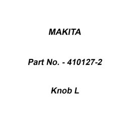 Makita Knob L Suitable For 3612BR, Part No 410127-2-image-84