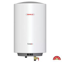 Havells Senzo 25 L Vertical Mount Instant Water Geyser 2000 W 5 Star White GHWASESWH025-image-14