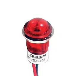 DIALIGHT PANEL MOUNT INDICATOR, LED, 17.463MM, RED, 5V, 657-2502-103F-picture-33
