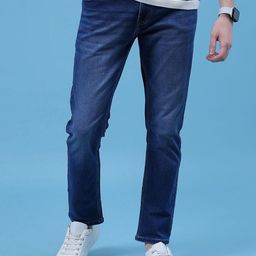 V-Mart Men Regular Fit Mid-Rise Light Fade Stretchable Jeans-picture-21
