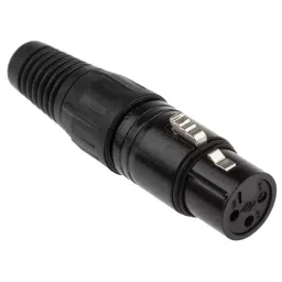 RS PRO Cable Mount XLR Connector Female 250 V AC 3 Way Silver Plating, 455126-picture-20
