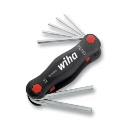 WIHA ALLEN KEY SET, FOLD UP, 7PC, 23035-33