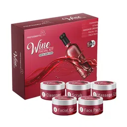 PROFESSIONAL FEEL Set Of 5 Red Wine Facial Kit - 50 g Each-image-95
