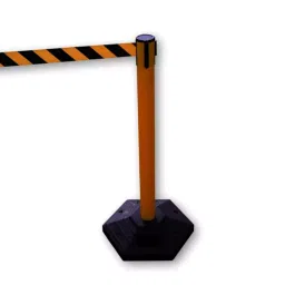 RS PRO Retractable Barrier, 3m, Yellow/Black Tape Model No 2217881-image-8