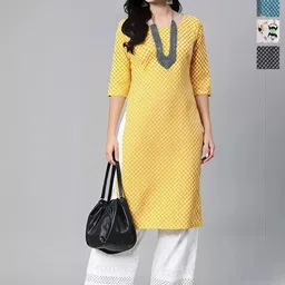 Anouk Rustic Women Ethnic Motifs Printed Crepe Kurta-50