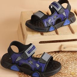 PASSION PETALS Colour Blocked Sandals - Black & Blue-image-23