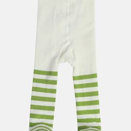 MINI KLUB Cotton Striped Stockings - White & Green-image-28