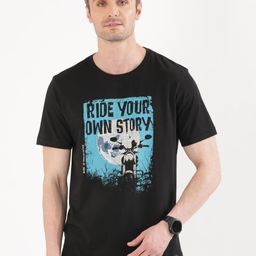 TVS Unisex Typography Printed Round Neck Cotton T-shirt-image-81