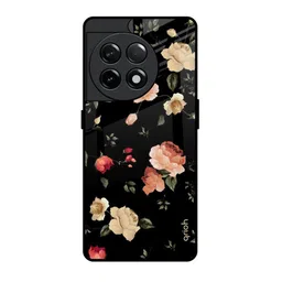 QRIOH Floral Printed OnePlus 11R 5G Silicone Back Case-picture-34