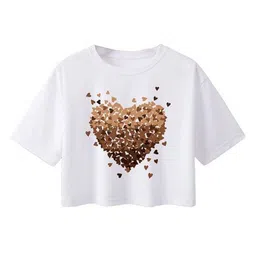 KATECLO Women Printed Applique T-shirt-picture-22