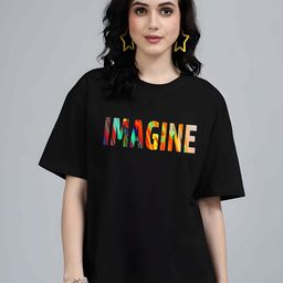 Moda Rapido Women Drop-Shoulder Sleeves T-shirt-image-95