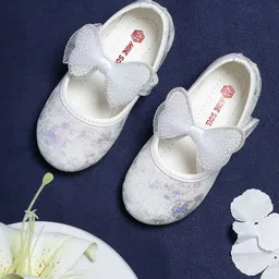 Minesole Girls Printed PU Flatforms-22