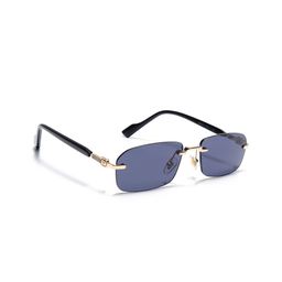 Voyage Unisex Rectangle Sunglasses with UV Protected Lens-4