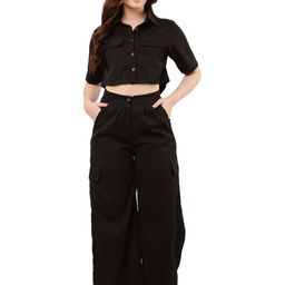 BAESD Pure Cotton Shirt With Cargo Trouser Co-Ords-image-26