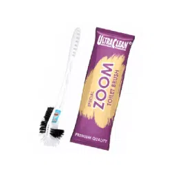 Ultra Clean 10x5x57 cm White Zoom Double Hockey Toilet Cleaning Brush, 9800012557-image-23