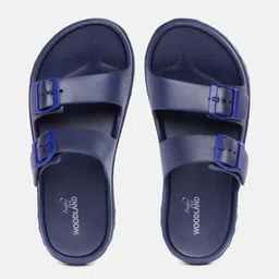 Woodland Men Buckle Detail Sliders-picture-56