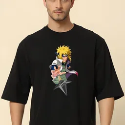KAIDO Graphic Printed Drop-Shoulder Sleeves Oversized Cotton T-shirt-picture-6