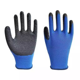 BRALA Nylon Cut Resistant Gloves Blue Color, M Size (Pack of 84 Pair)-image-9