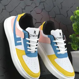Rowlans Men Colourblocked Sneakers-image-19