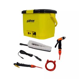 AllExtreme AE-3200 4.5l/m Car Pressure Washer with Multi Adjustable Pattern for Showering Dog & Plant Watering Lawn (Yellow)-42