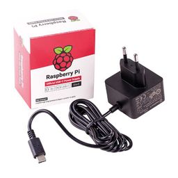 Raspberry Pi 15W Official Black Power Supply (EU) image 2